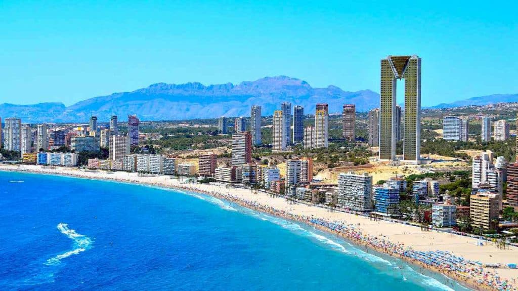 Benidorm sea front hotels for Golf in Benidorm