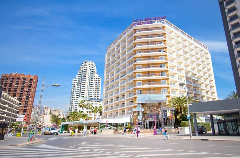 Servigroup Hotel Calypso Benidorm Golf hotel Front