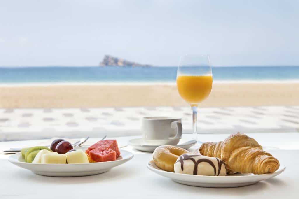 Benidorm Golf Hotel Sol CostaBlanca Union Jack Golf Benidorm Breakfast view