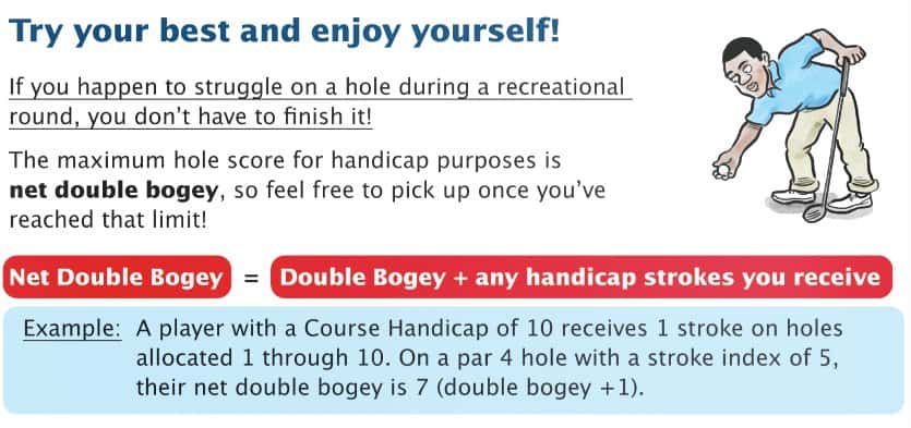 Nett Double Bogey