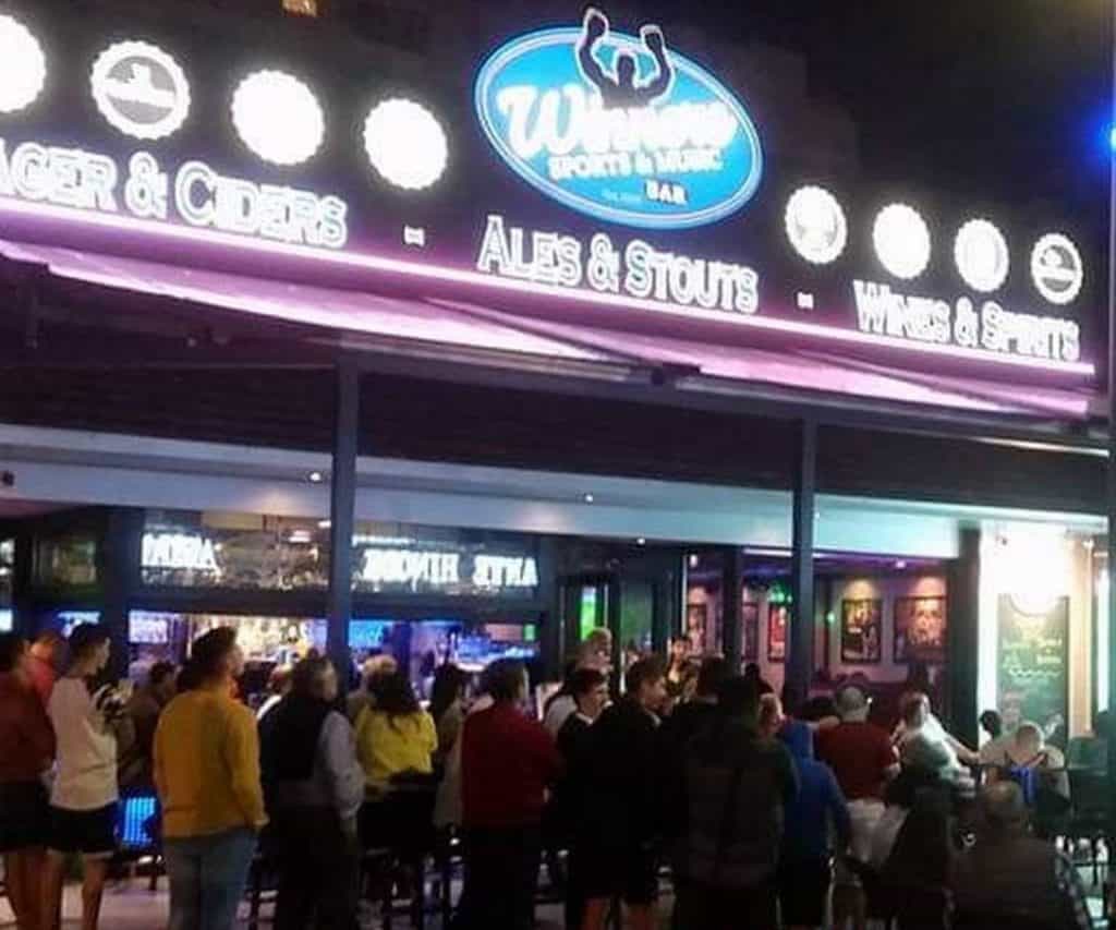 Winners bar best bars in Benidorm